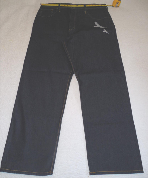 SEAN JOHN Y2K Vintage Embroidered Lion Denim Jeans Baggy Hip Hop