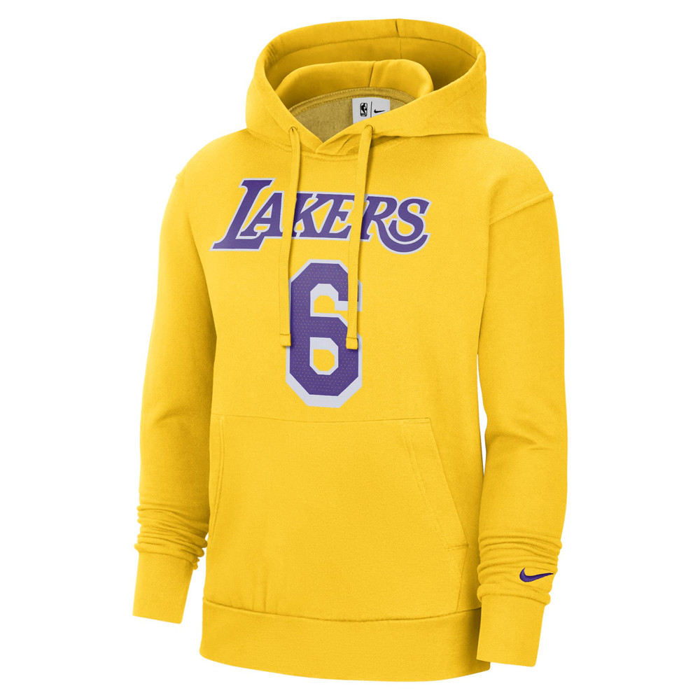 DB1181-728] Mens Nike NBA LA LAKERS LEBRON JAMES #6 FLEECE