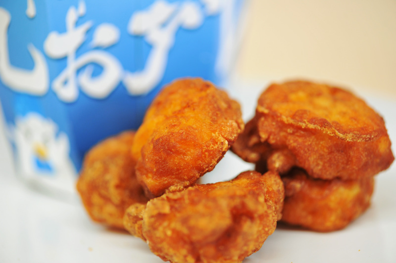 日本唐揚協会の協力のもと作られた「からあげクン 中津しおダレ味