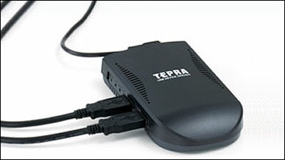 LAN接続した複数のPCやiOS端末で1台のテプラを共有できる「USBデバイス