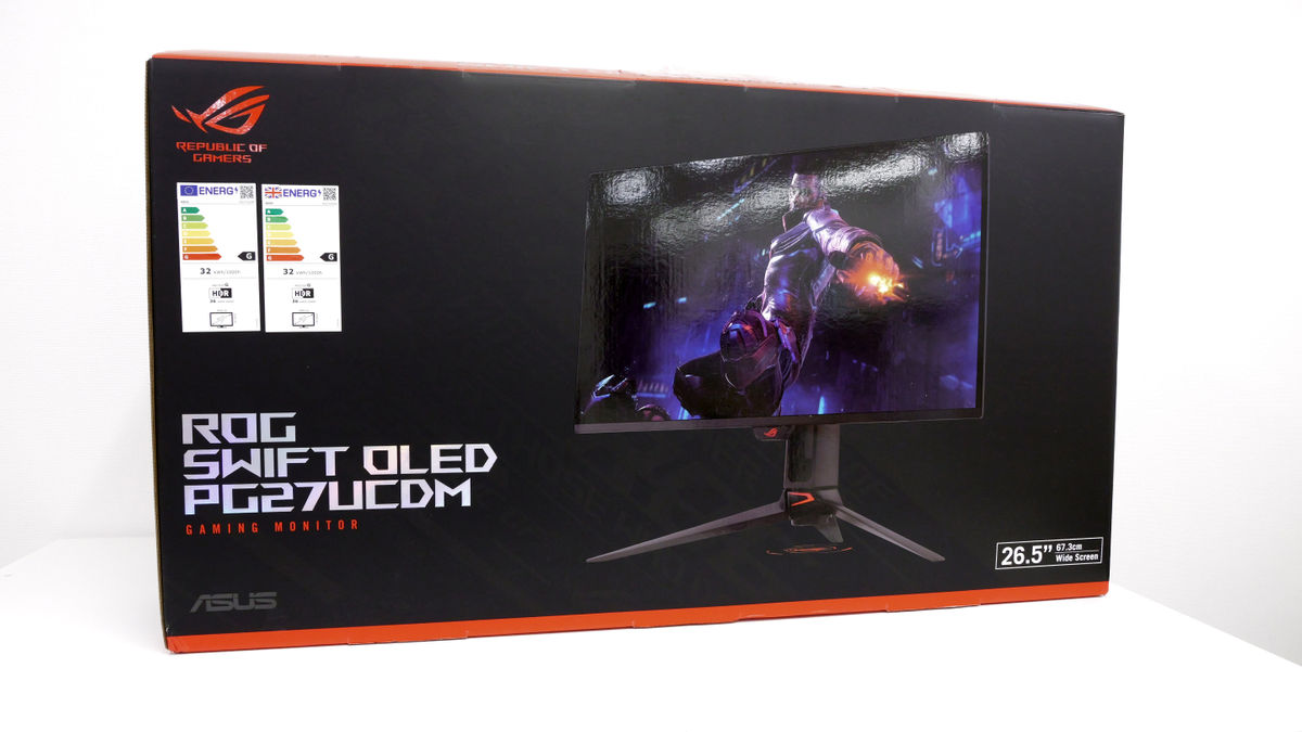 ASUSの高性能ゲーミングディスプレイ「ROG Swift OLED PG27UCDM」を