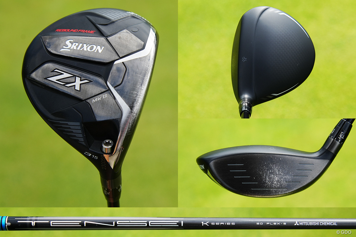 菅楓華のクラブ選び「まずは顔で」 小ぶりな「ZXi TR」は右に行かない