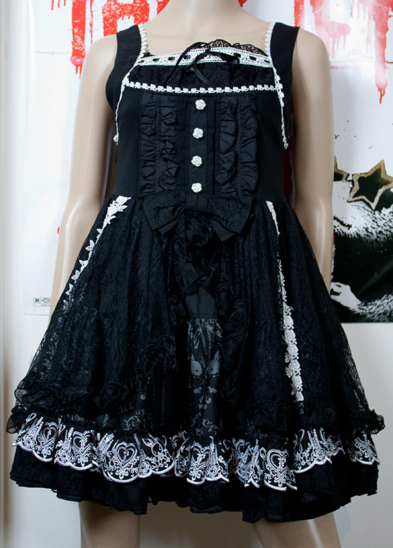 ds: NEW h.naoto frill bunny jsk, h.naoto frill cage jsk, bodyline