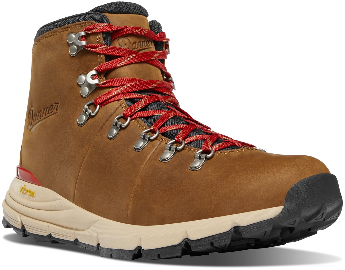 Danner - Mountain 600 Leaf GTX Grizzly Brown/Rhodo Red