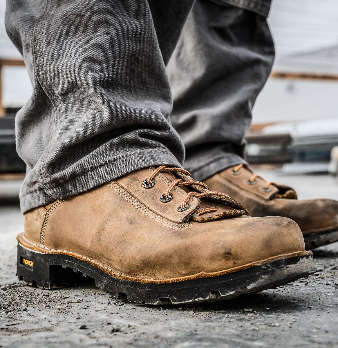 Danner - Quarry USA Distressed Brown Alloy Toe