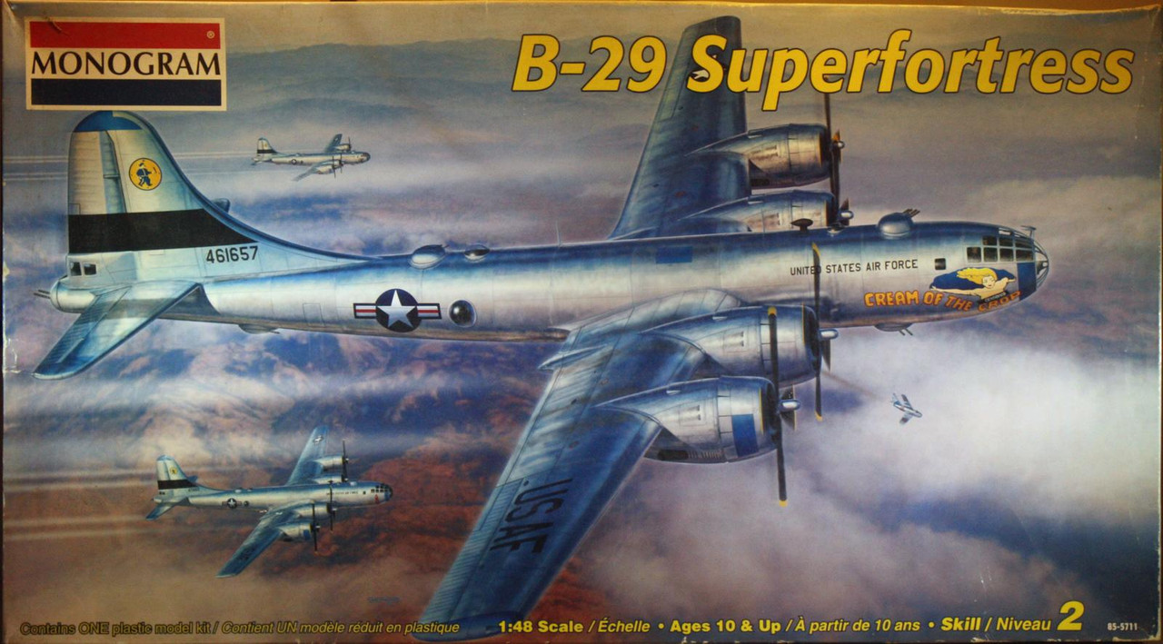 Monogram B-29 Superfortress Humpin' Honey 1/48 Complete - Aircraft