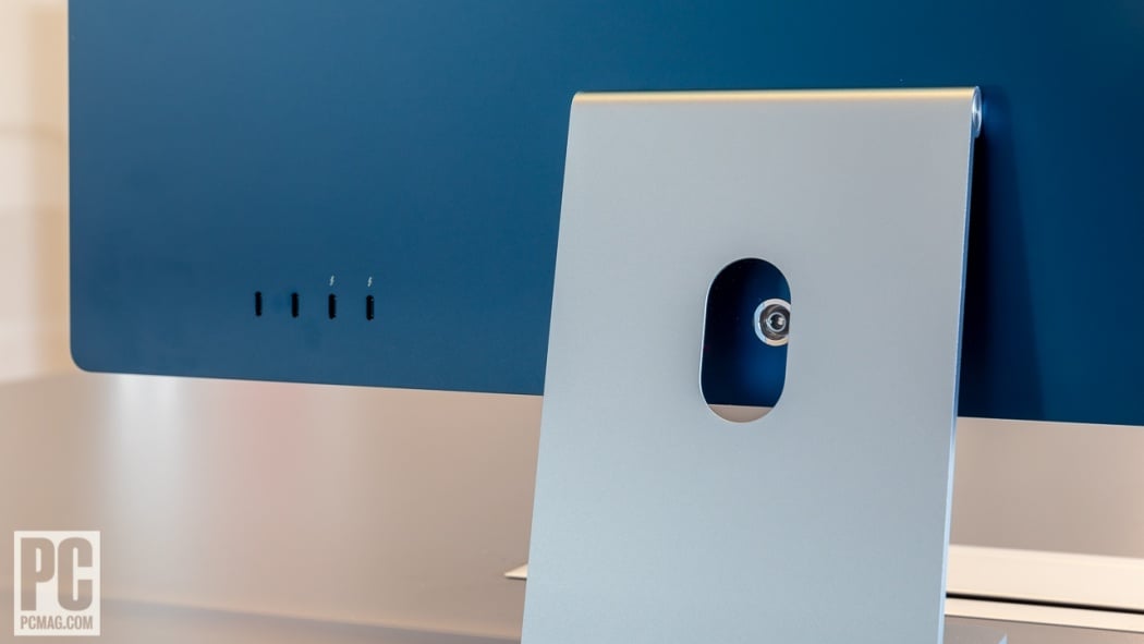 iMac ブルー 24-inch M3 2023 4port, Dock付 iMac ブルー 24-inch M3