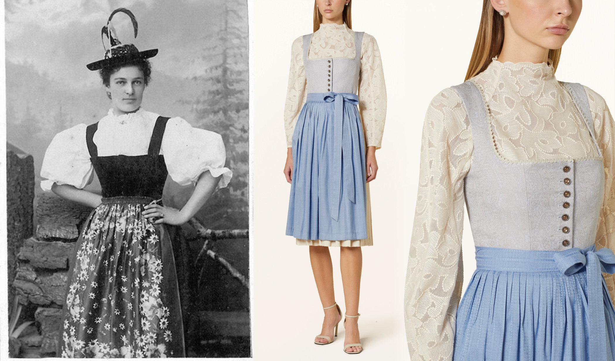 1901年から2024年までのドイツ版ディアンドルドレスの進化 : r