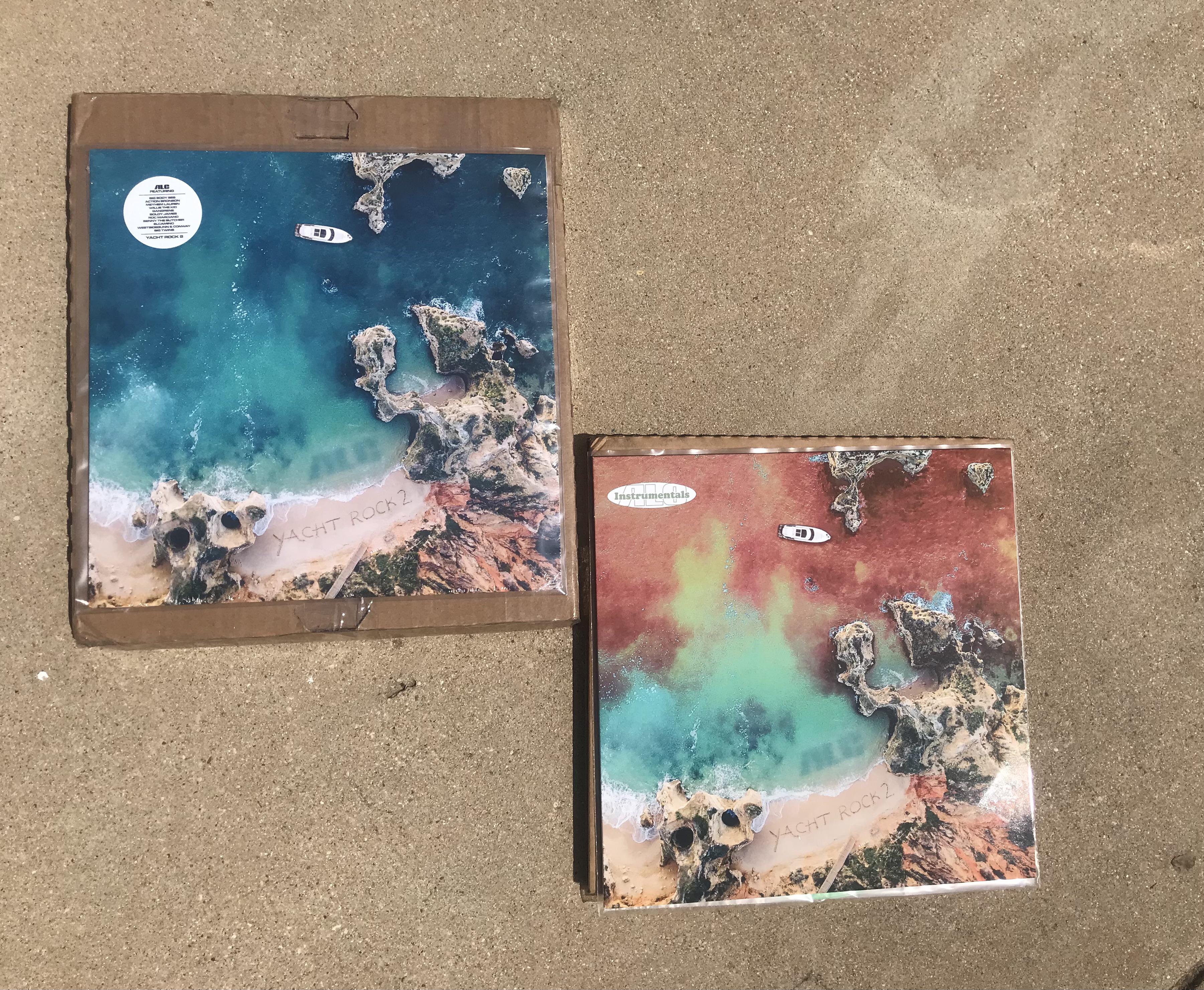 The Alchemist - Yacht Rock 2 (Standard black) /700 12” LP (Vocals