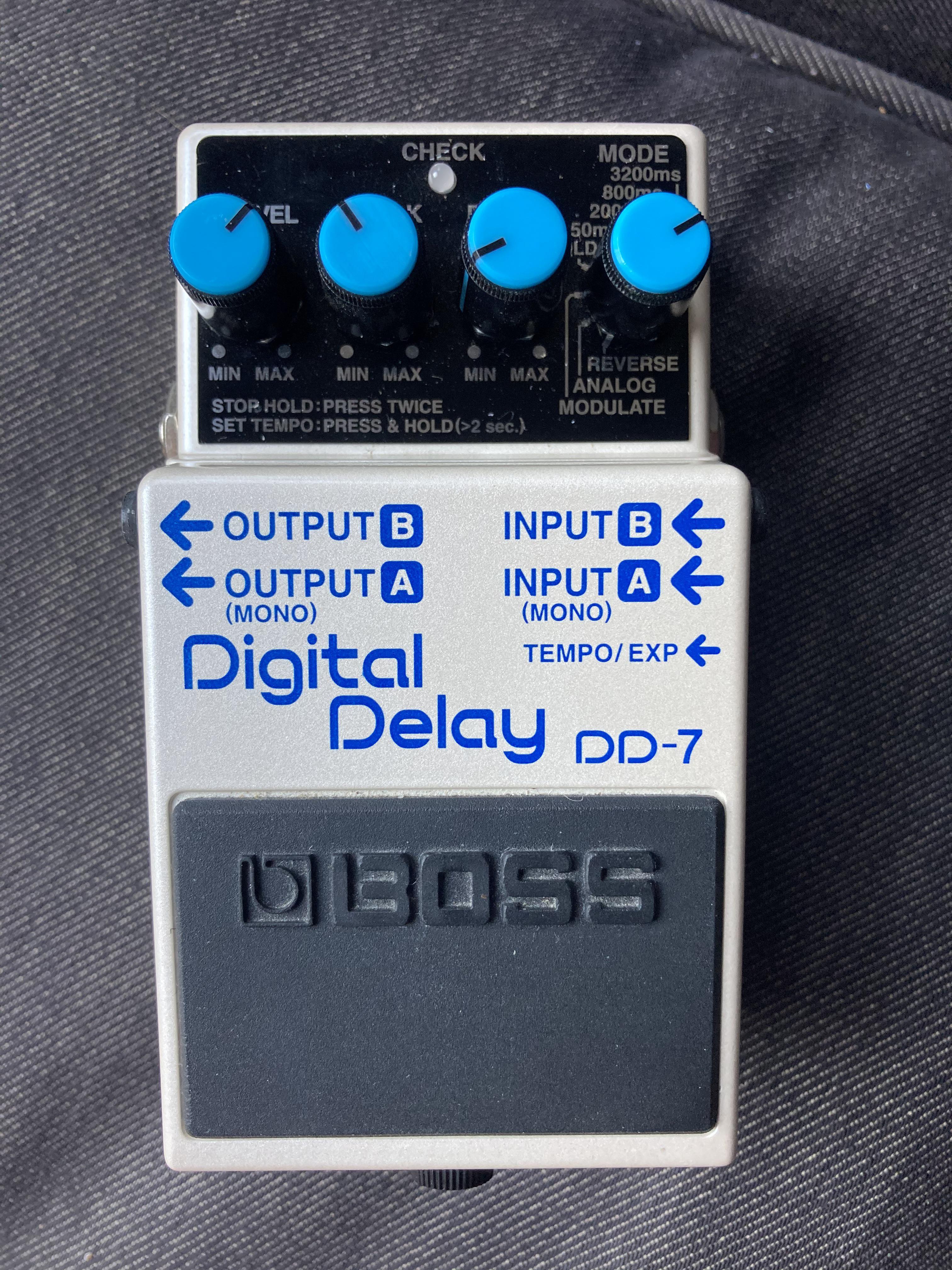 NPD: Boss DD-7. First digital delay since I had my old DD-5 in the