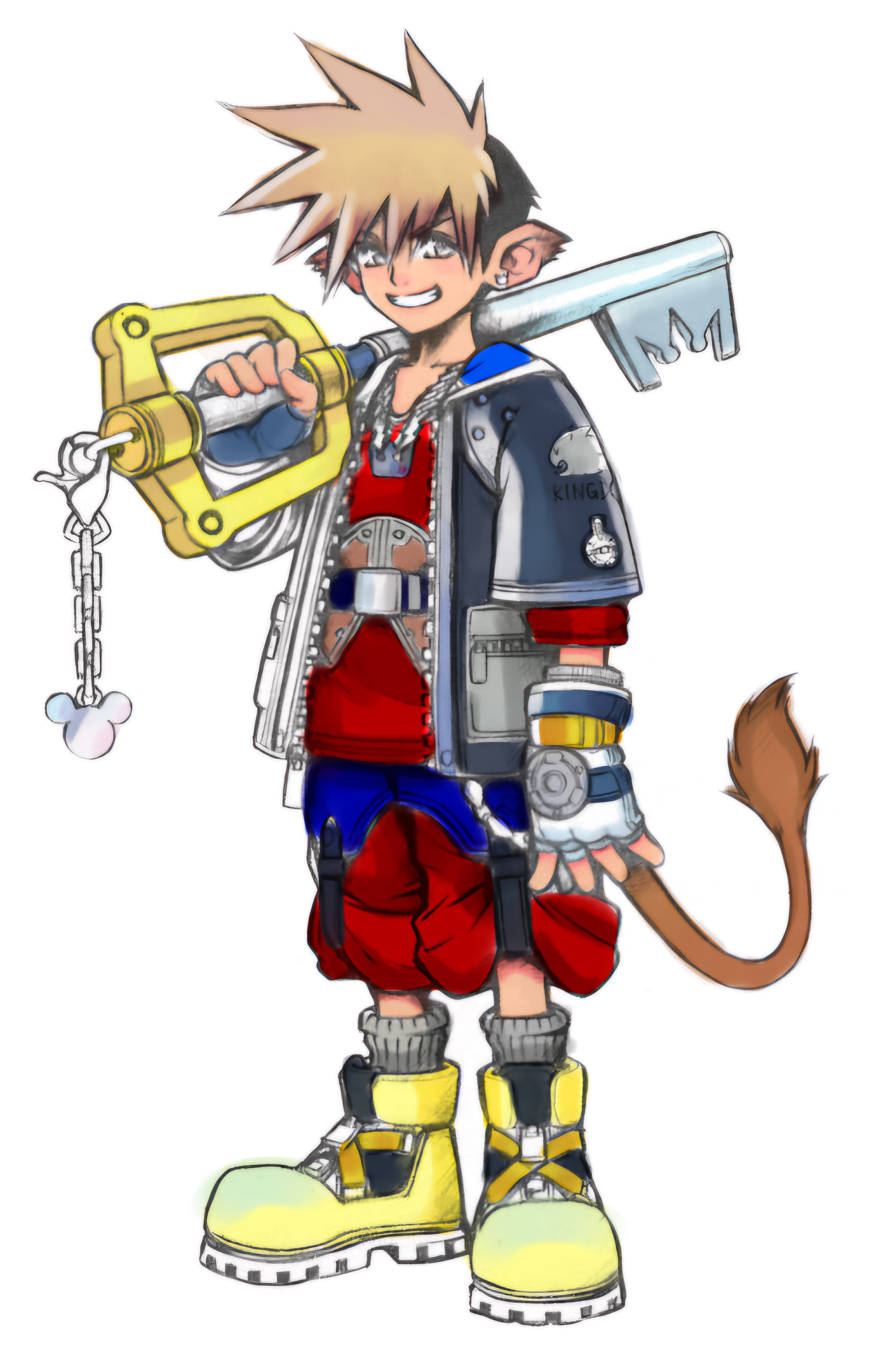 野村さんのソラコンセプトの一つに色を塗りました。 : r/KingdomHearts