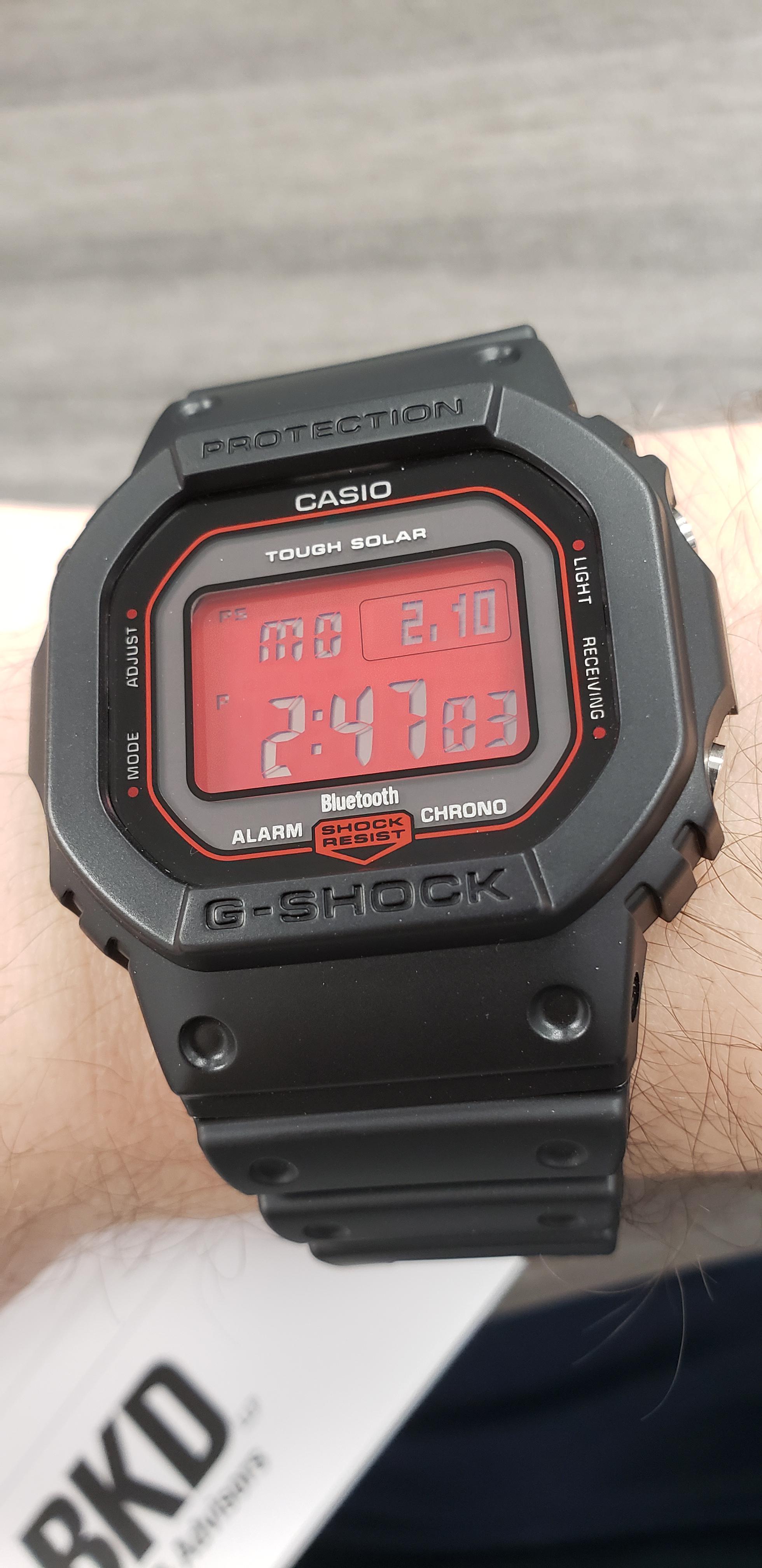 Love my red GW-B5600 : r/gshock