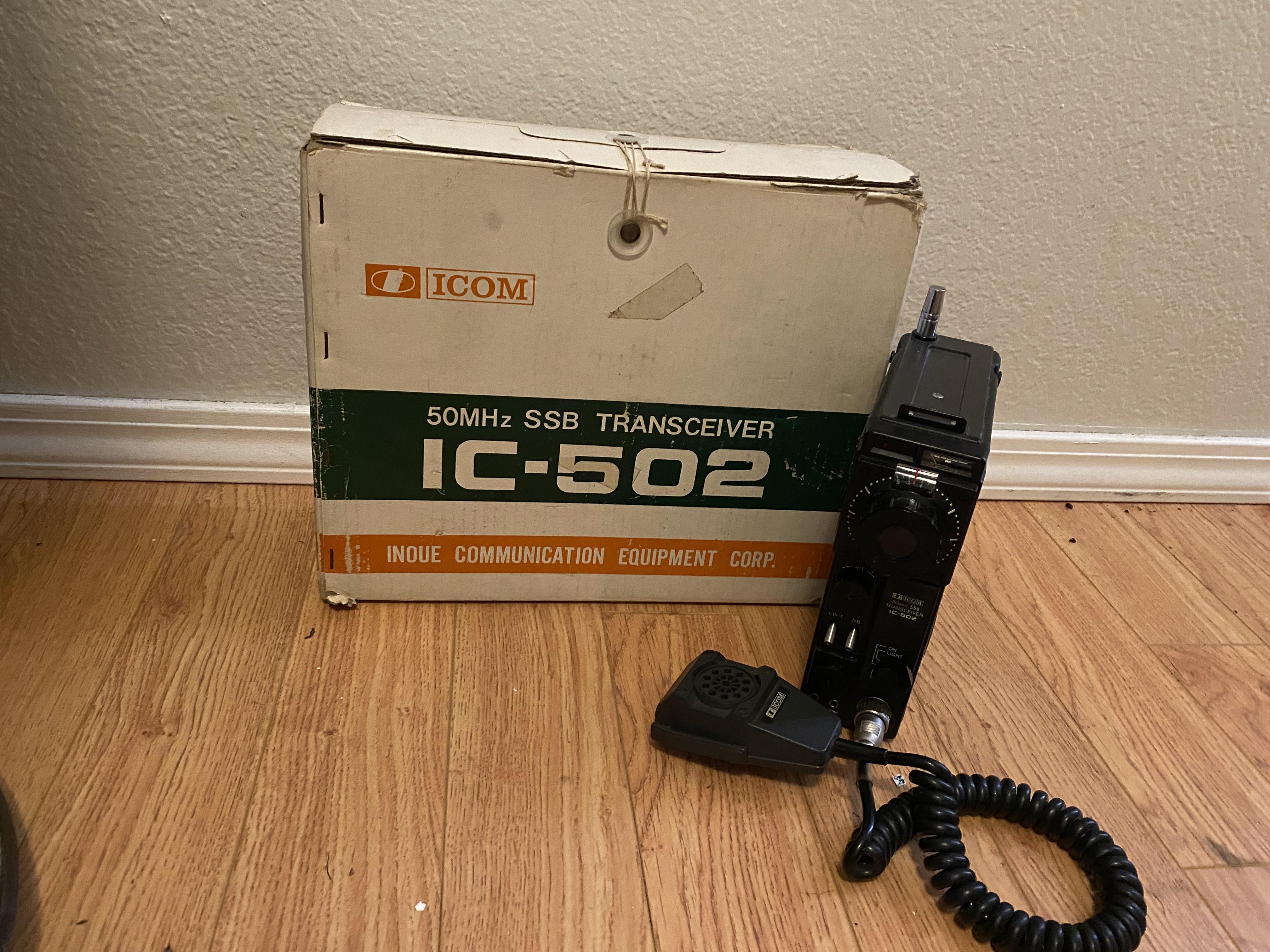 ICOM IC 502 SSB : r/amateurradio