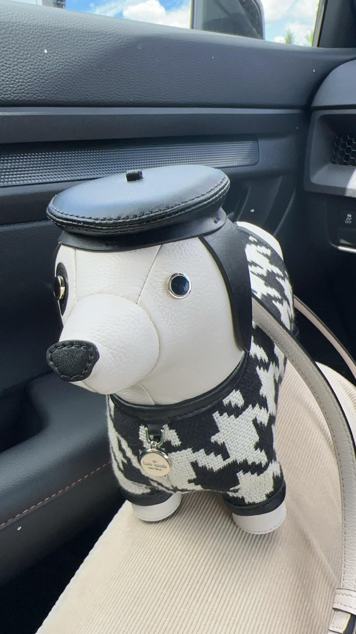 新しいケイトスペードの犬用バッグを手に入れたよ！「エミリー・イン