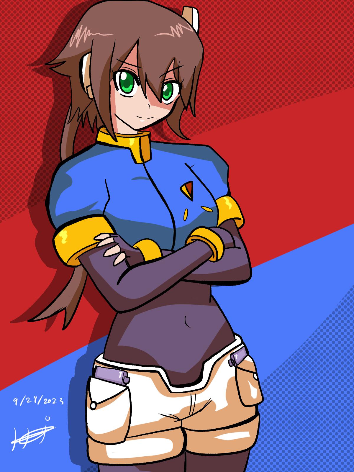 エール (ロックマンゼクス) (ファンアート) : r/Megaman