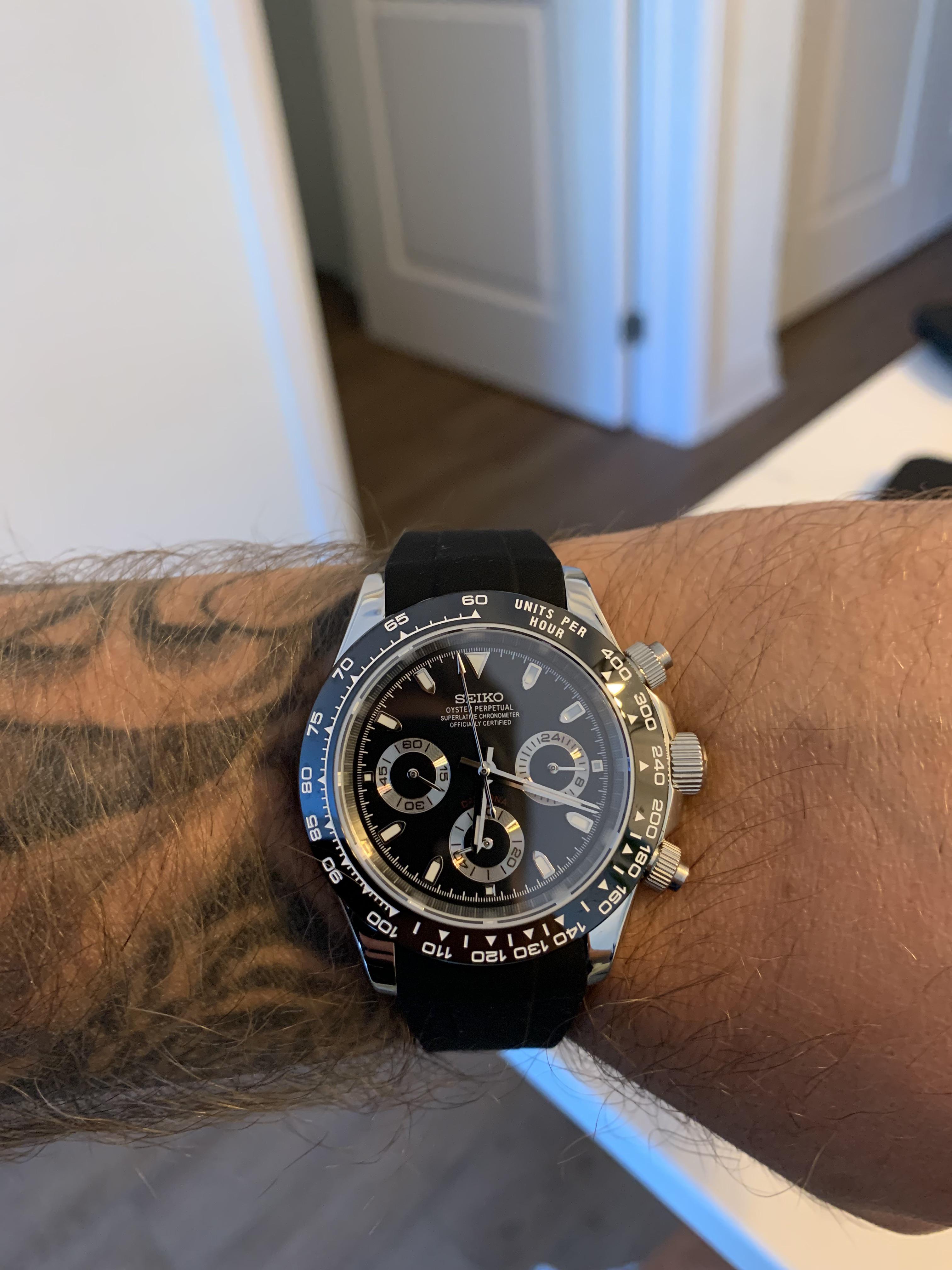 VK63 セイコー 39 mm デイトナ クロノグラフ Mod : r/SeikoMods