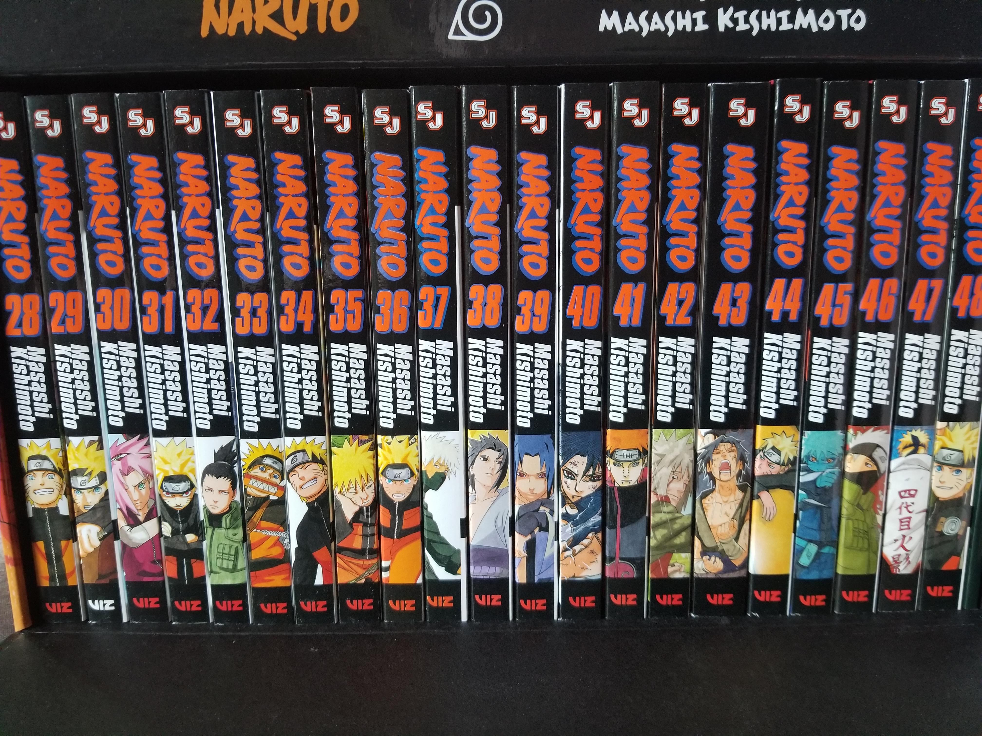 ナルトのボックスセット2買った！43巻がマジでクソ分厚いって今まで