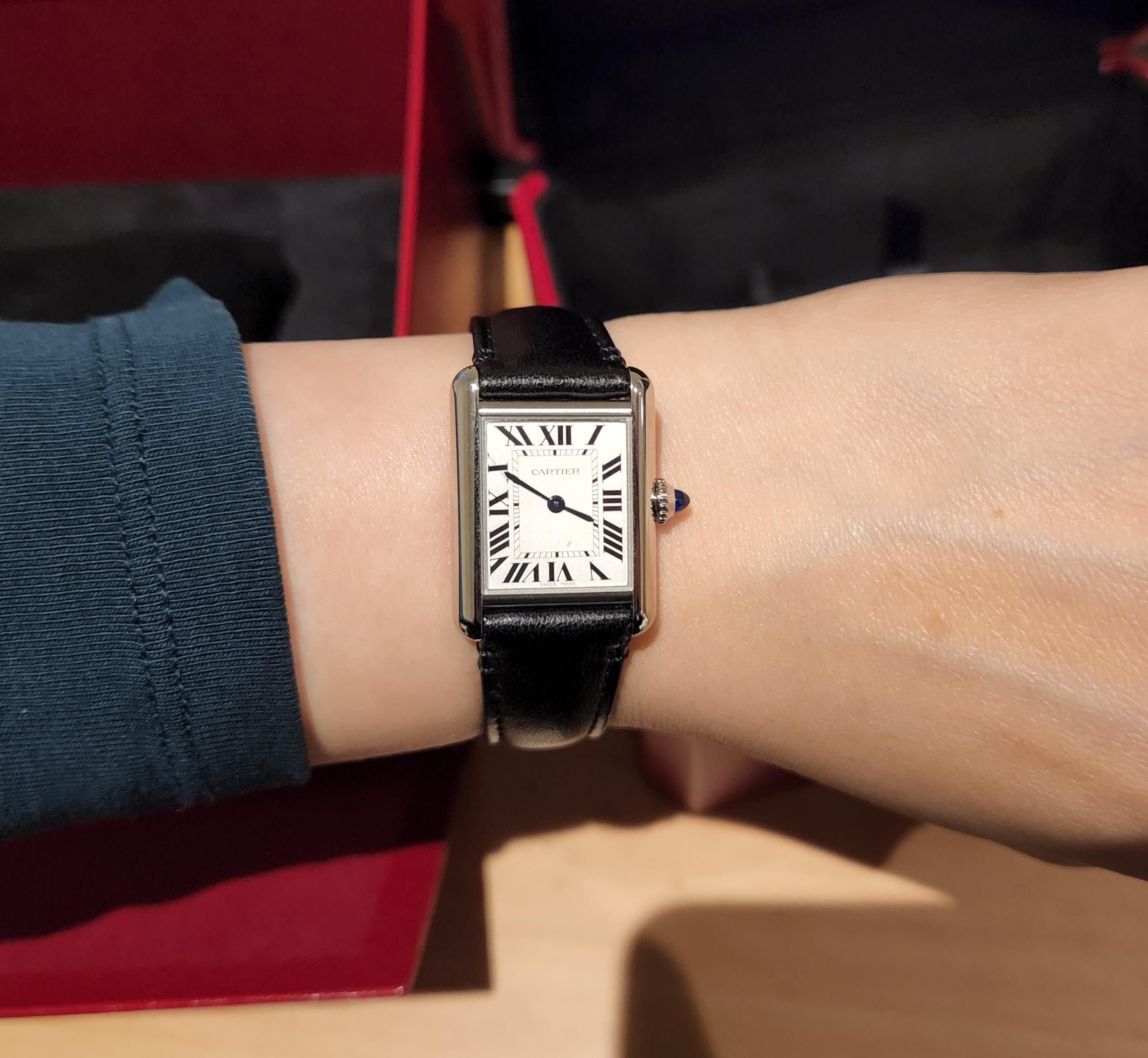 Cartier] タンク マスト ソーラービート - 今日、新しい時計を買ったよ