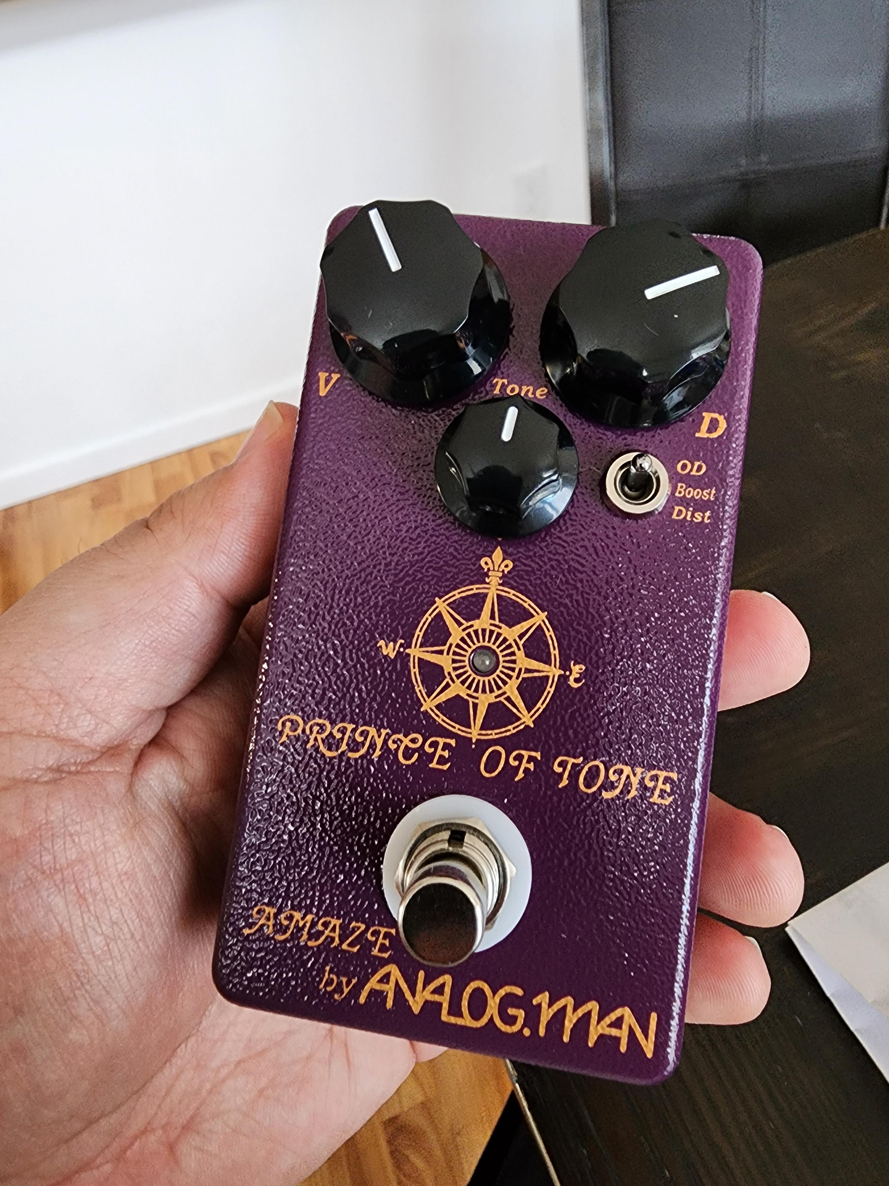 NPD - Analog Man Prince of Tone : r/guitarpedals