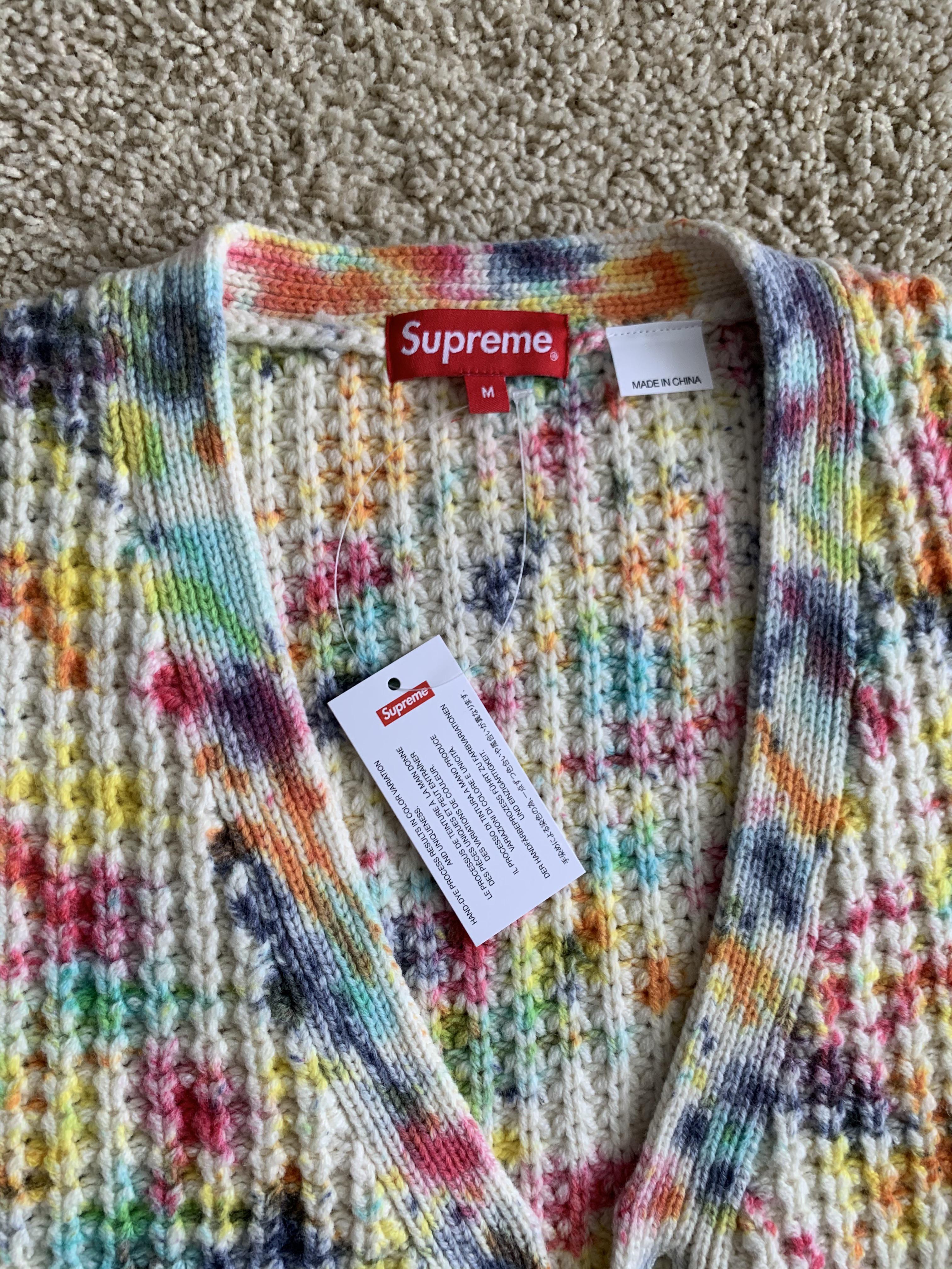 Waffle knit cardigan : r/supremeclothing
