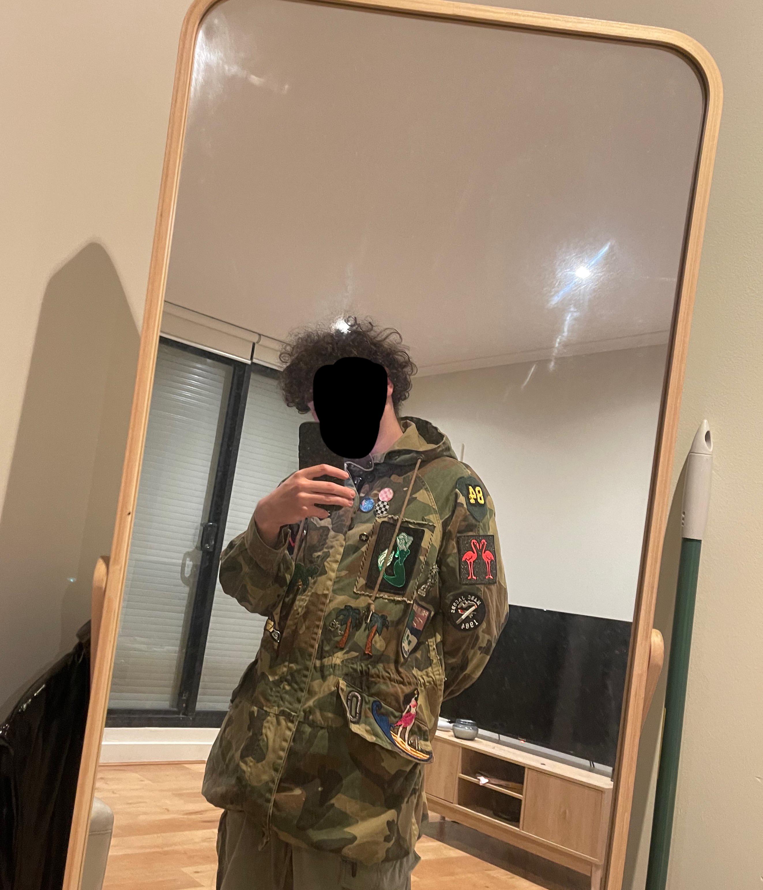 marc jacobs camouflage jacket for only 100$ : r/ThriftStoreHauls