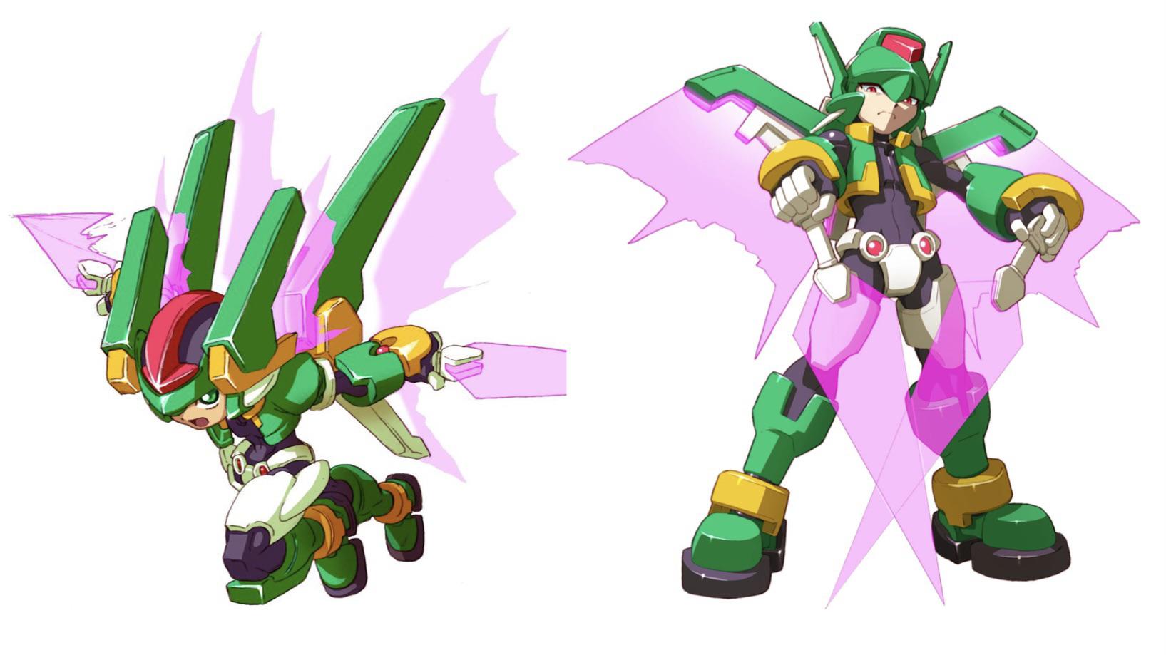 Which Model H do you prefer, ZX or ZX ADVENT? : r/Megaman