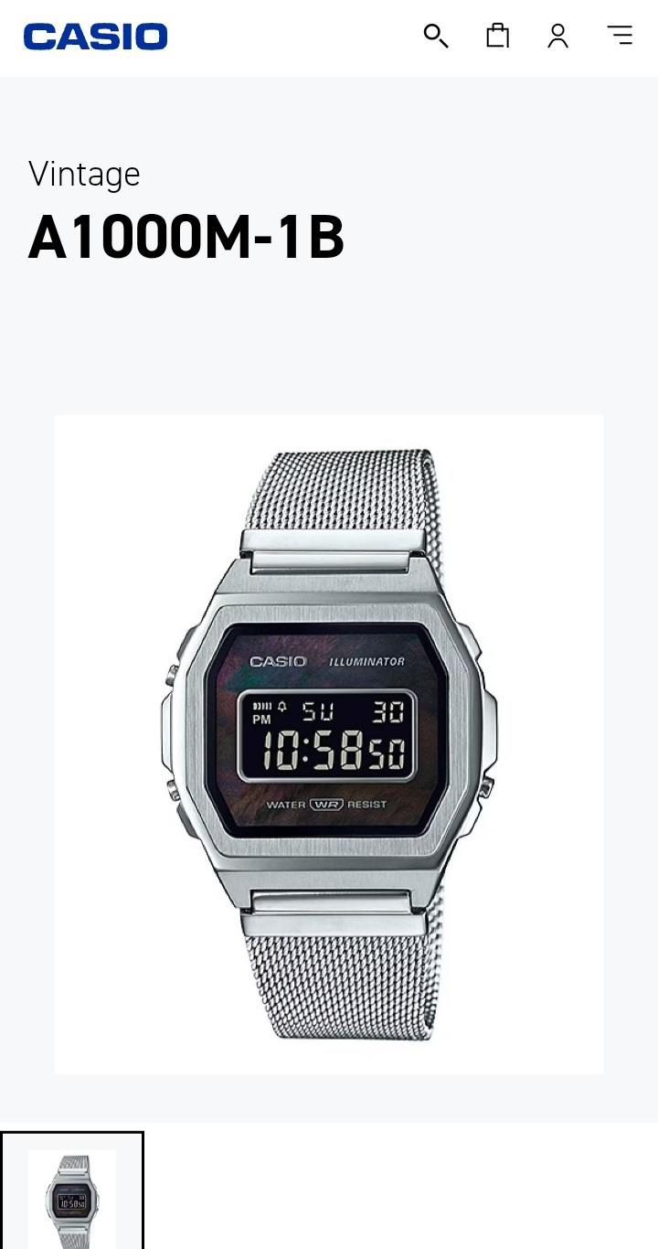 Casio A1000M-1B] この時計についてどう思いますか？ : r/casio