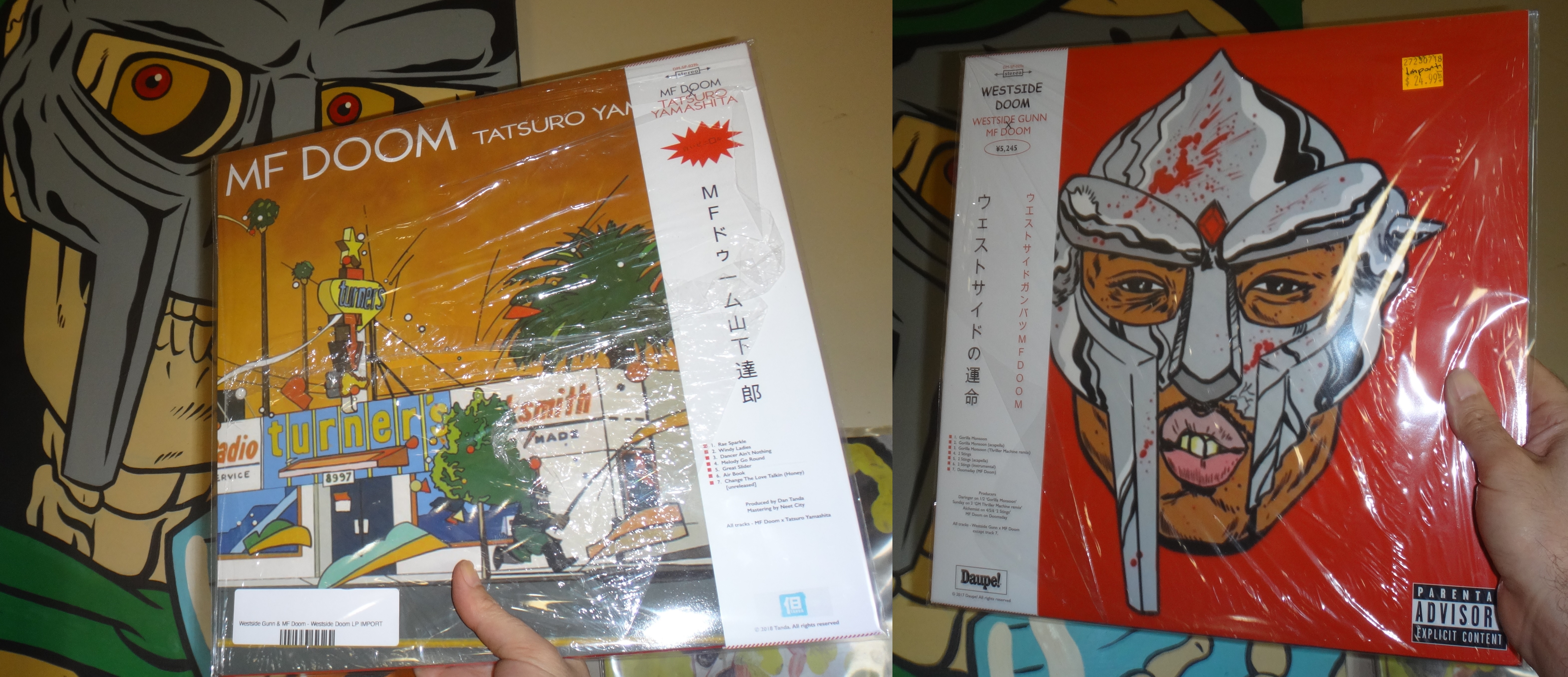 MF DOOM x 山下達郎 / ウェストサイド・ドゥーム : r/hiphopvinyl