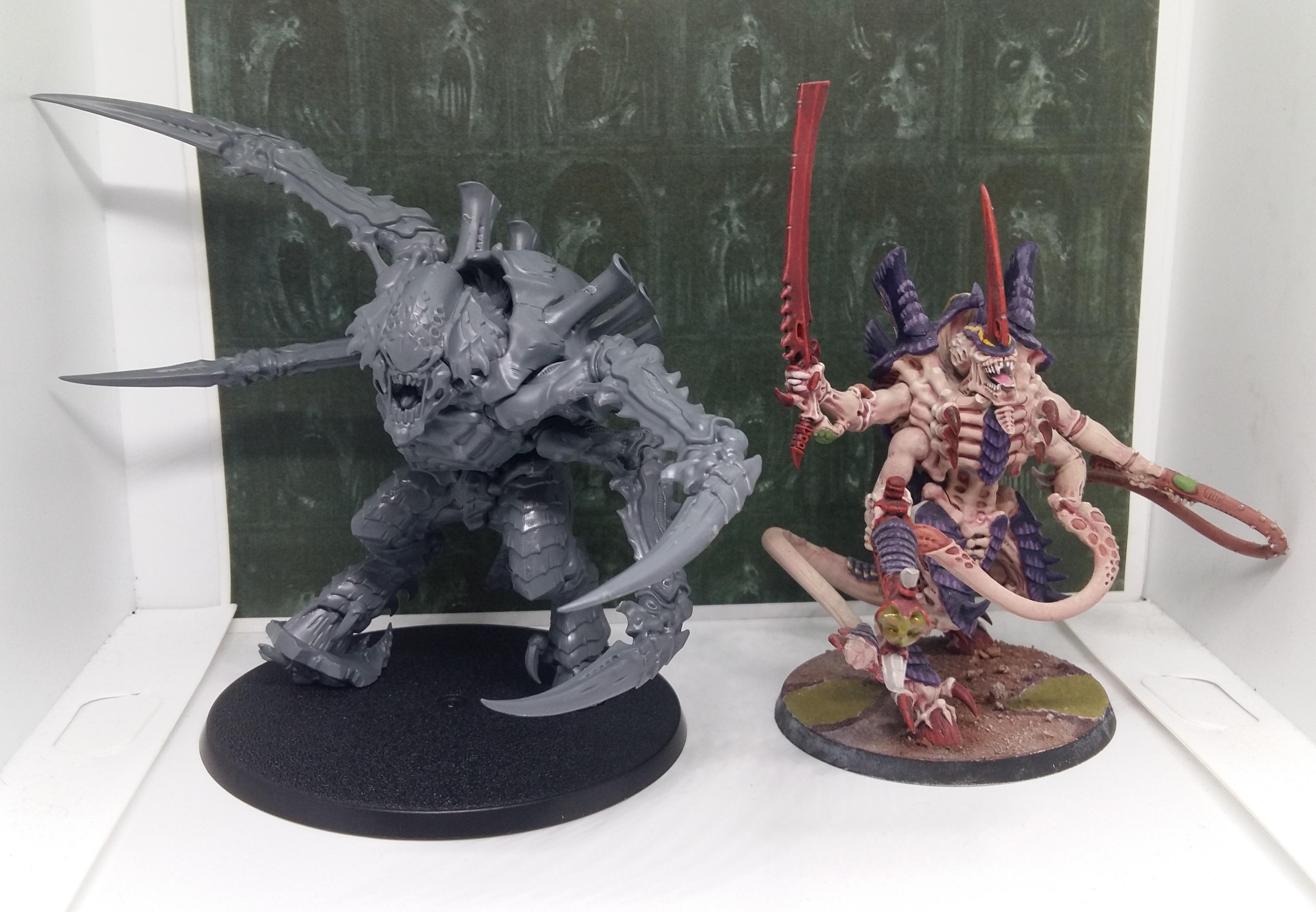 スクリーマーキラーモデル、思ってたよりずっとデカいな : r/Tyranids