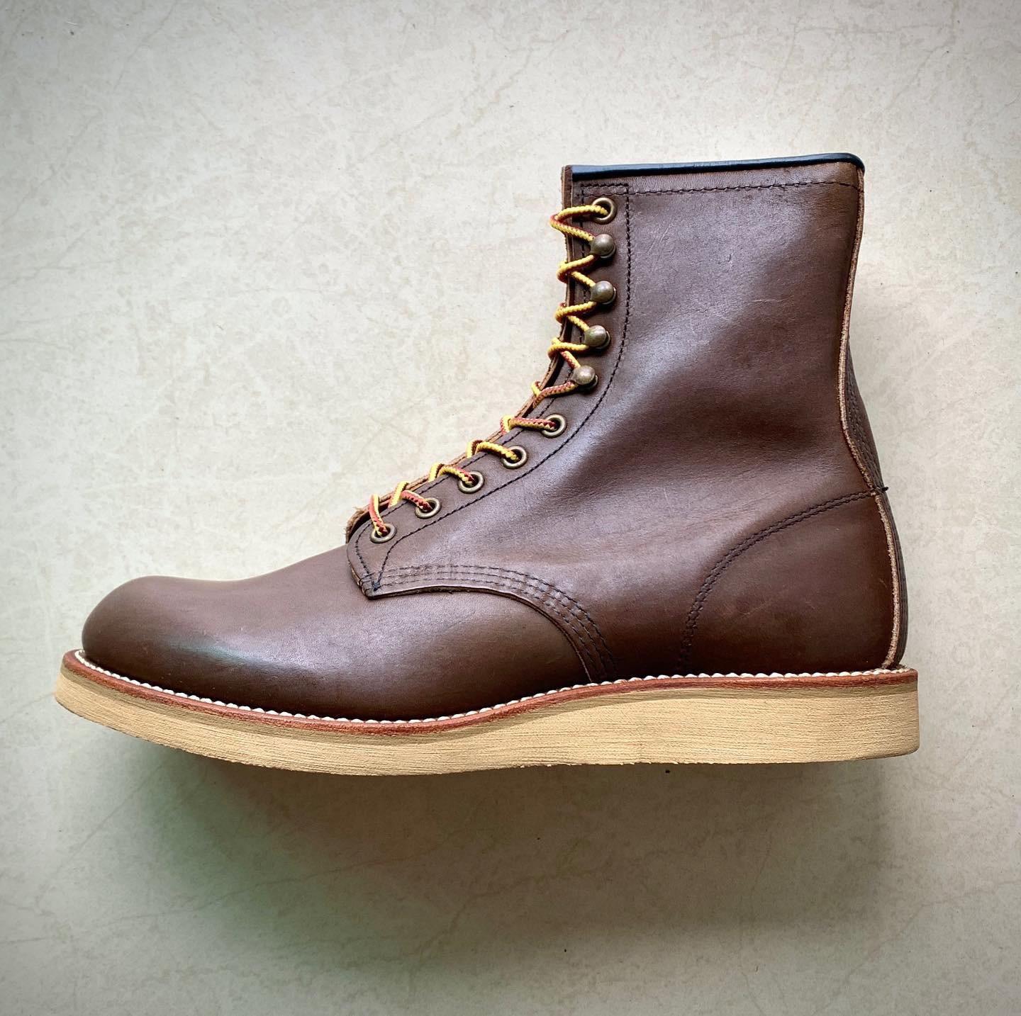 Old school RW 2941 7-inch boots in Dark Chocolate and cushion