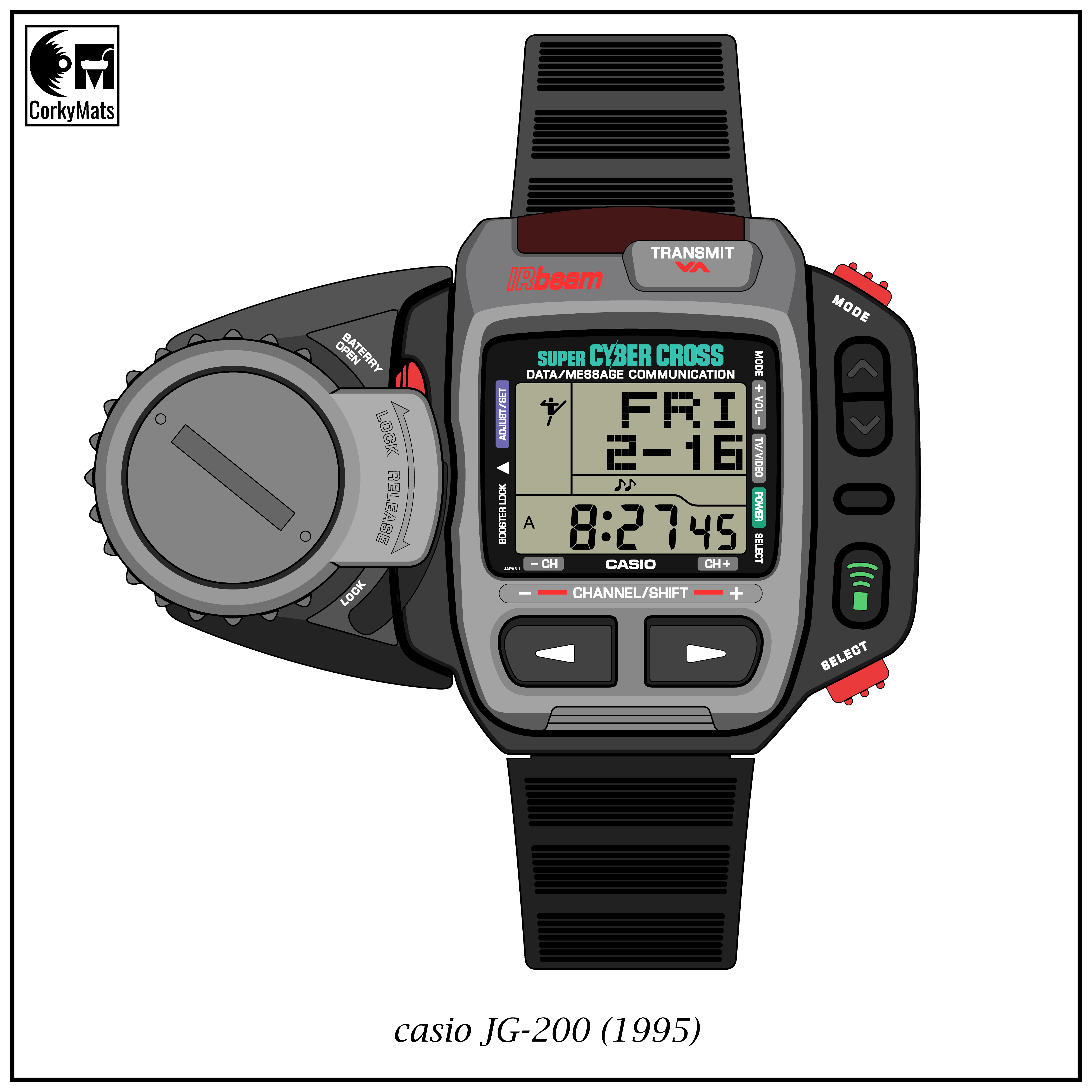 New Saturday watch illustration, with yet another oddity of the