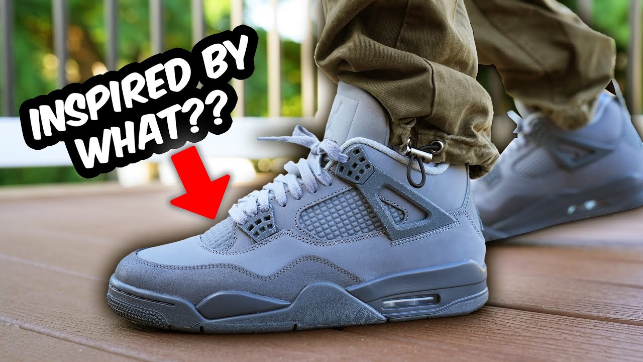 Air Jordan 4 SE WET CEMENT Review & On Feet - YouTube