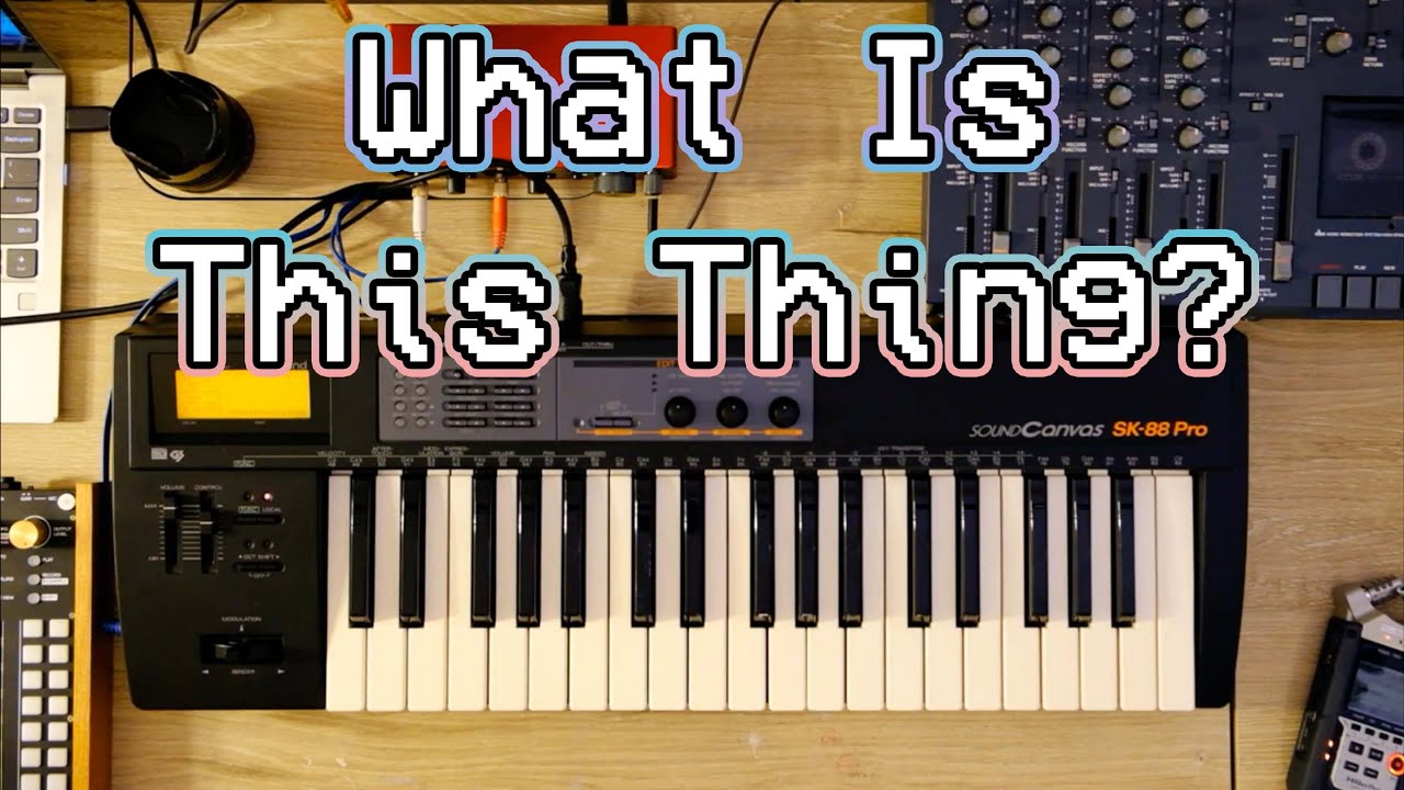 What The Heck Is A Roland SK-88 Pro? - YouTube