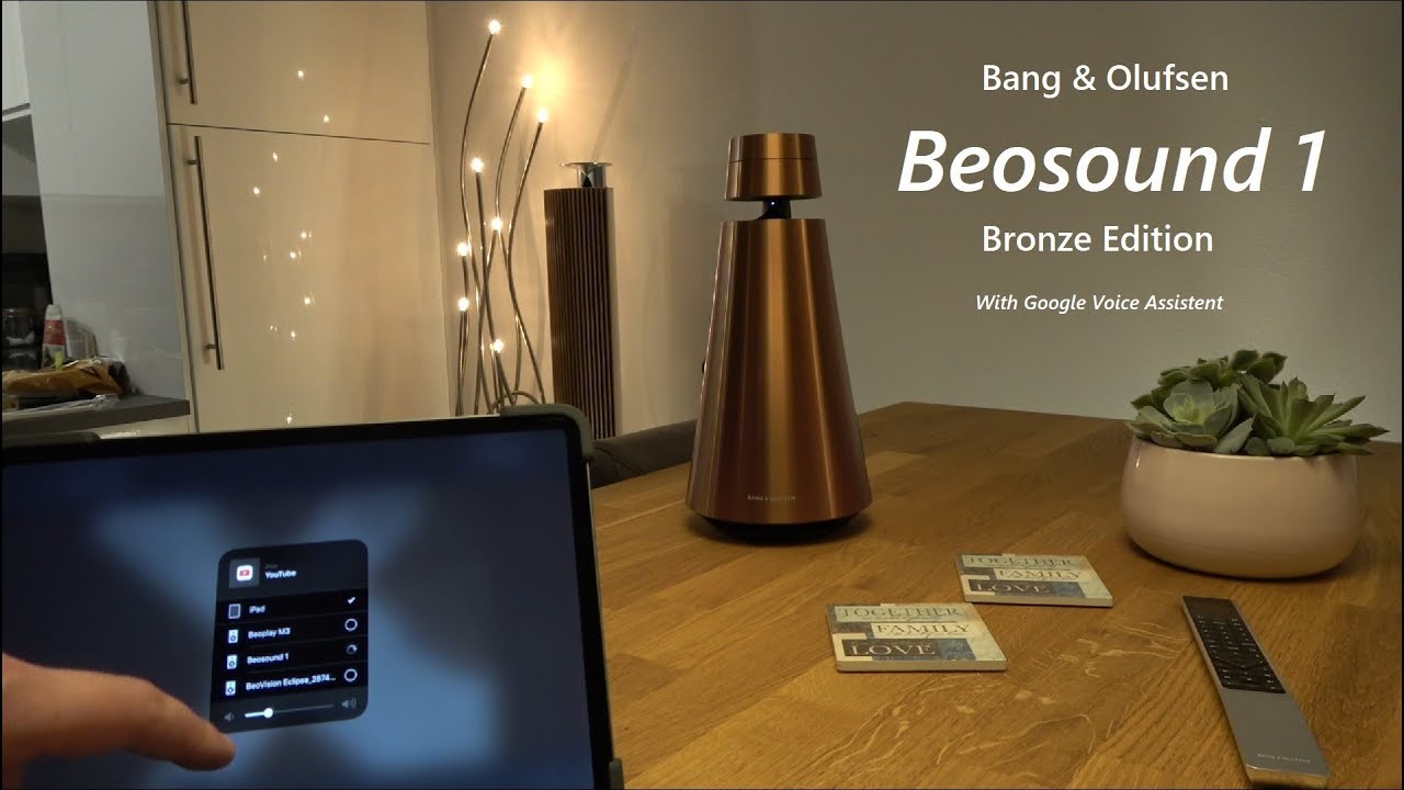 B&O Beosound 1 Bronze Edition with GVA Sound Test ''Beats'' part 1