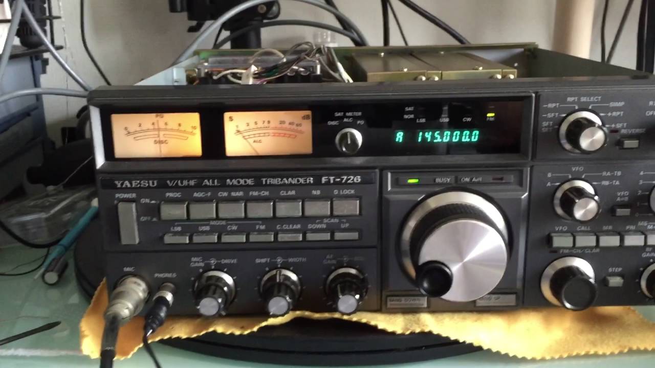 FT-726 チョコッとQRO 【2016/07/08】 - YouTube