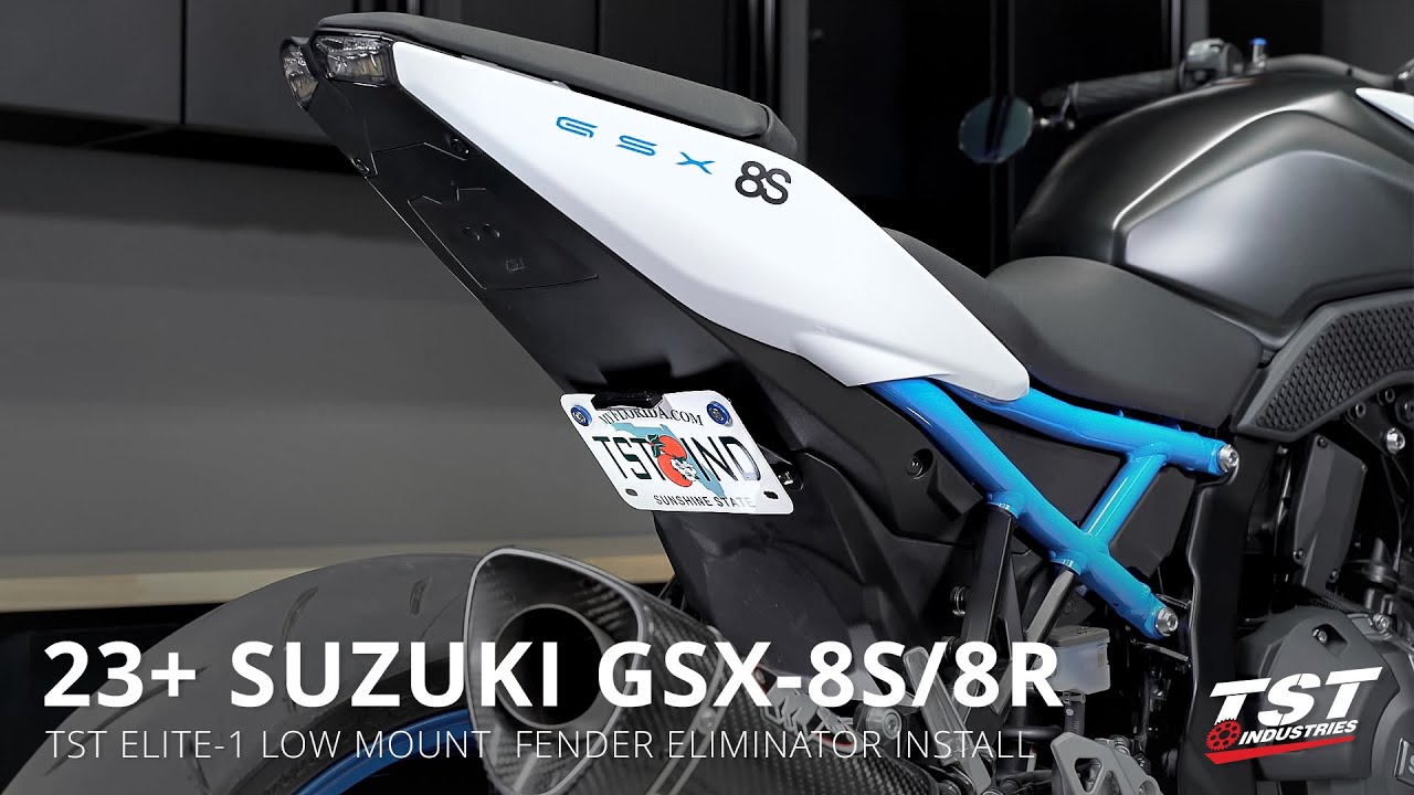 TST Elite-1 Fender Eliminator | Suzuki GSX-8S / GSX-8R
