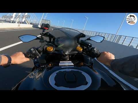 Kawasaki Ninja ZX-25R, 17,000rpm!! onboard pure raw sound - YouTube