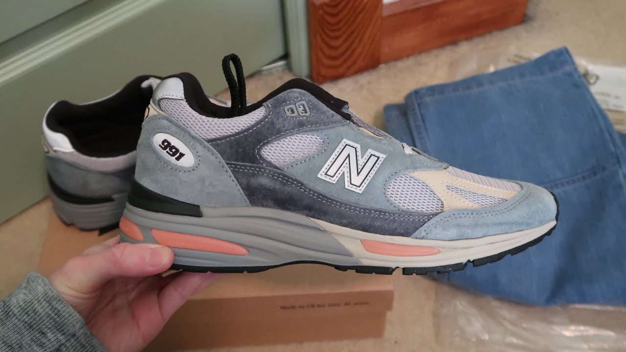 UNION LA X J.CREW PANTS + New Balance 991 V2 