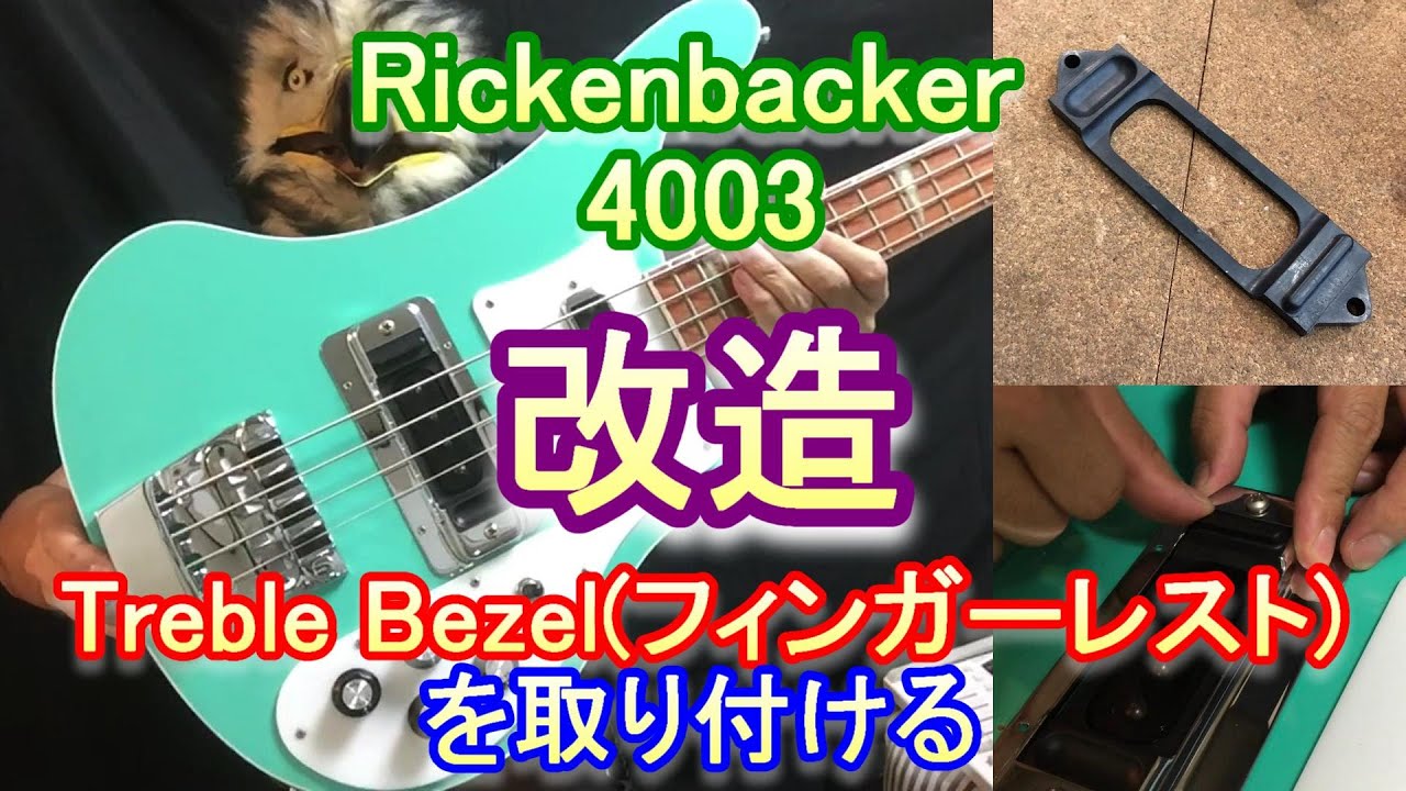 Modified] Rickenbacker 4003 Equipped with the 