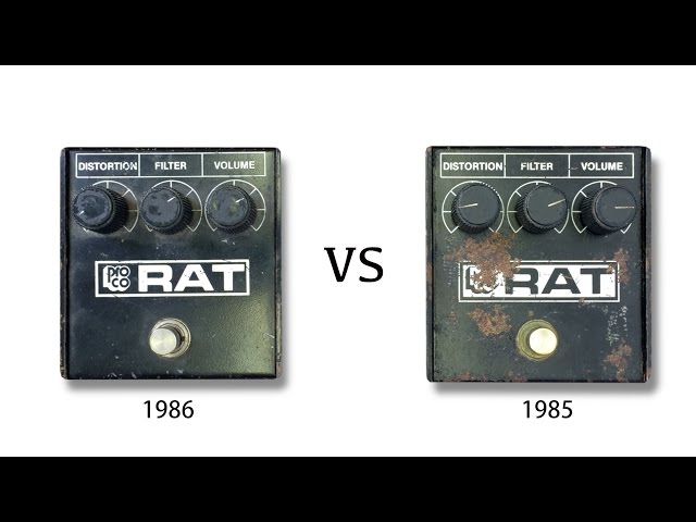 1986 ProCo RAT vs 1985 ProCo RAT White Face - YouTube