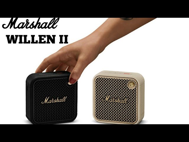 Introducing Marshall WILLEN II Portable Bluetooth Speaker 2024