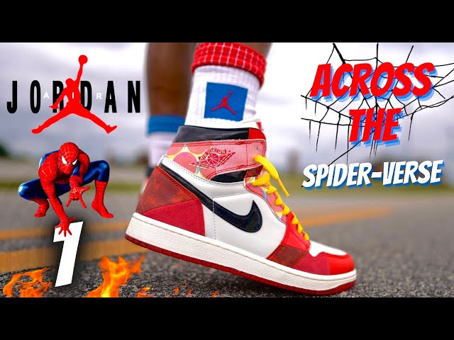 2023 JORDAN 1 SPIDERMAN ACROSS THE SPIDER VERSE NEXT CHAPTER