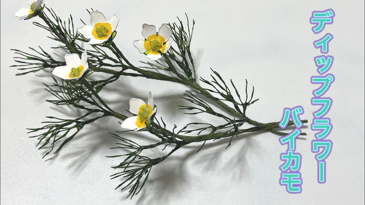 552 #ディップフラワー シュガーバインを作ってみました。#ディップ