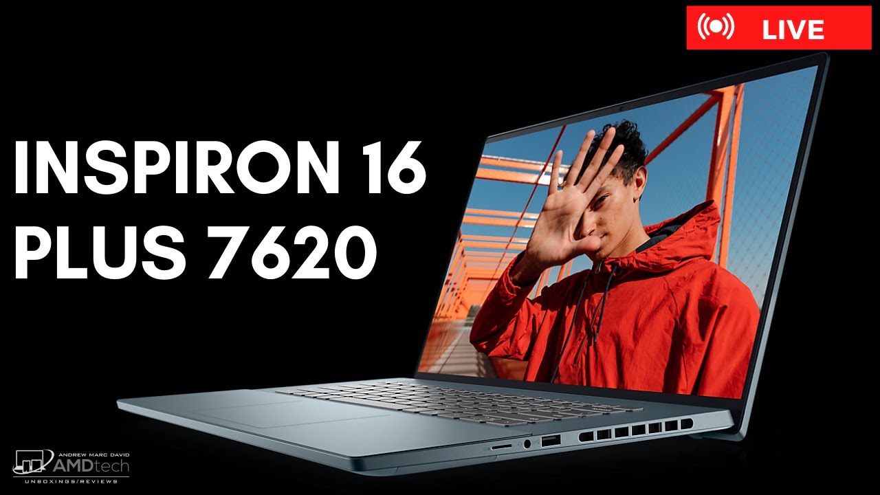 Dell Inspiron 16 Plus (7620) (2022): Live Unboxing - YouTube