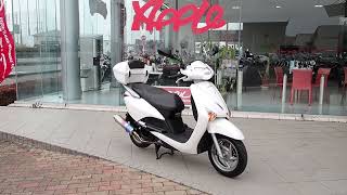 Lead 110 JF19 injection model with Moriwaki muffler! - YouTube