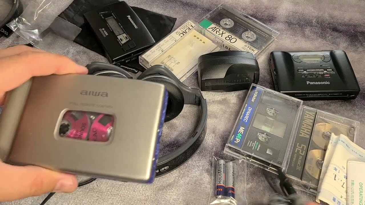 Cassette player AIWA HS-PX370 (Made in Japan) Demo/Sound - YouTube