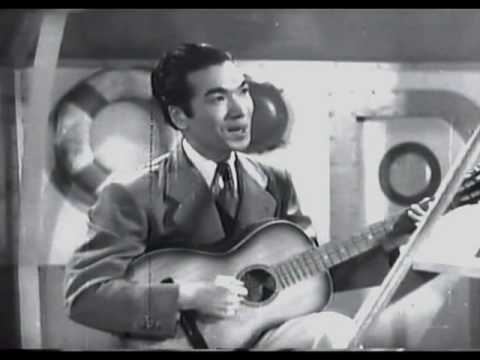 憧れのハワイ航路 唄 岡 晴夫 - YouTube