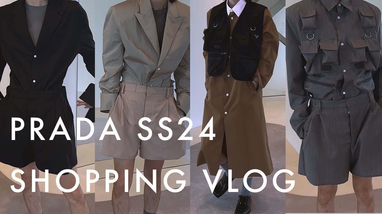 Shopping Vlog] I Went to the PRADA SS24 Order Event [It was so