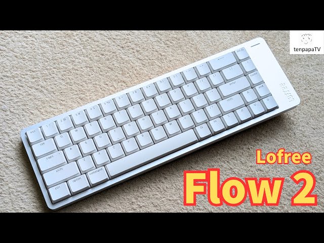 Beautiful keystroke sound! Impressed by the high quality! Lofree