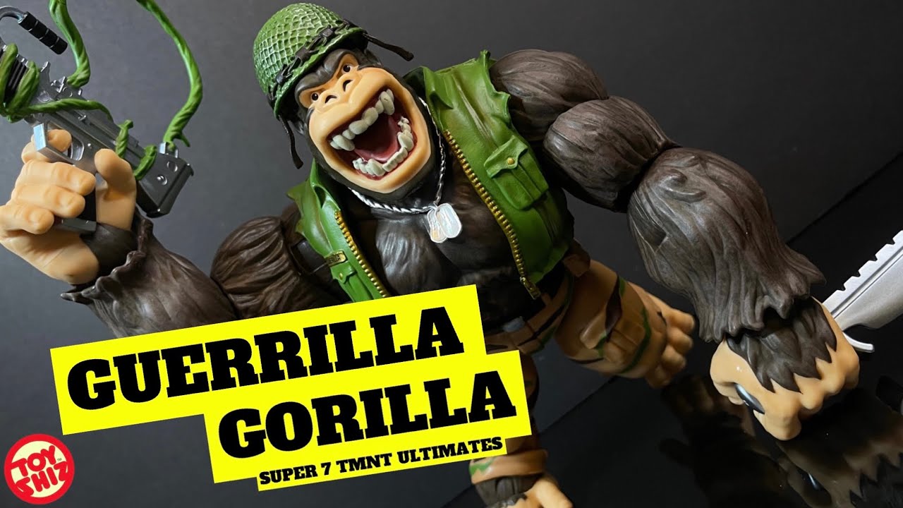 2024 GUERRILLA GORILLA | TMNT Ultimates | Super 7 - YouTube